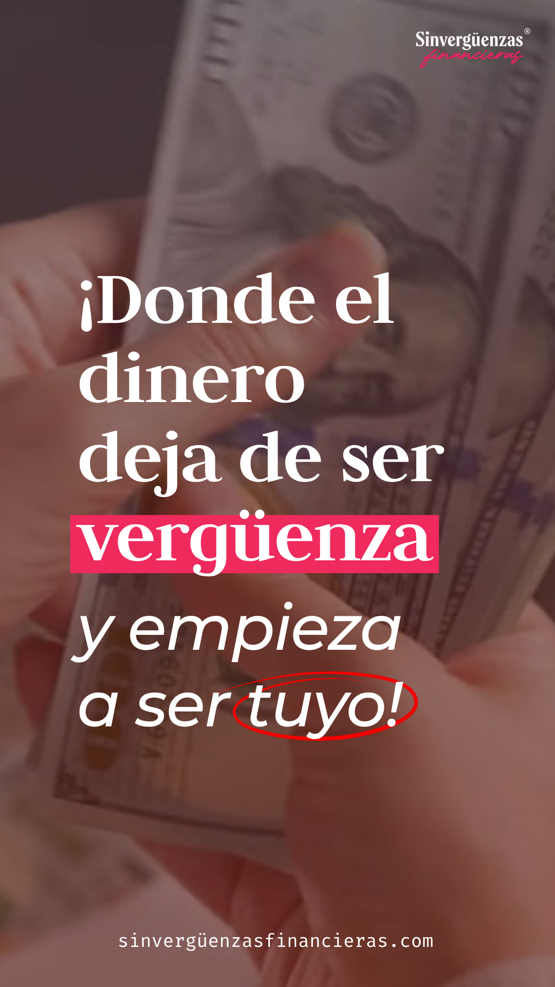 Donde el dinero deja de ser vergüenza